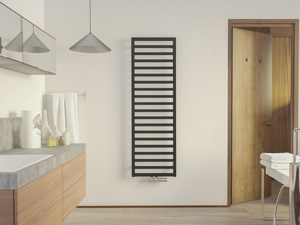 Rendering Zehnder Quaro Decorative radiator Front view