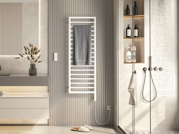 Rendering Zehnder Subway Decorative radiator Front view