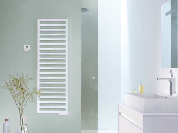 Rendering Zehnder Quaro Decorative radiator Front view