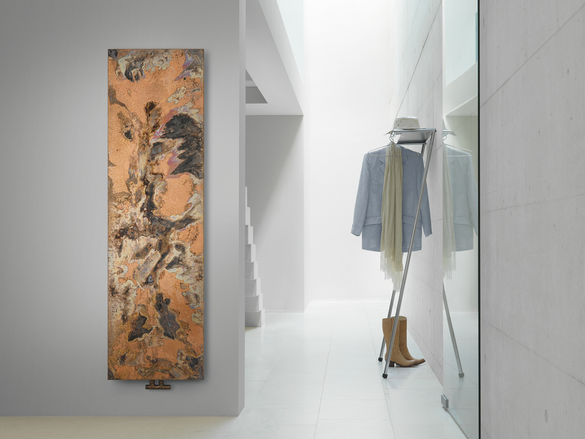 Rendering Arteplano Decorative radiator Front view