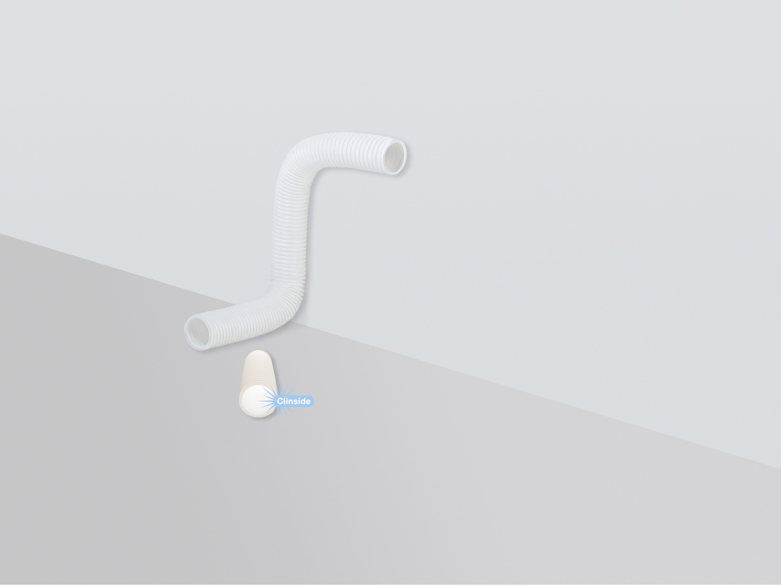 Rendering ComfoTube DN160 Comfortable indoor ventilation 3D view