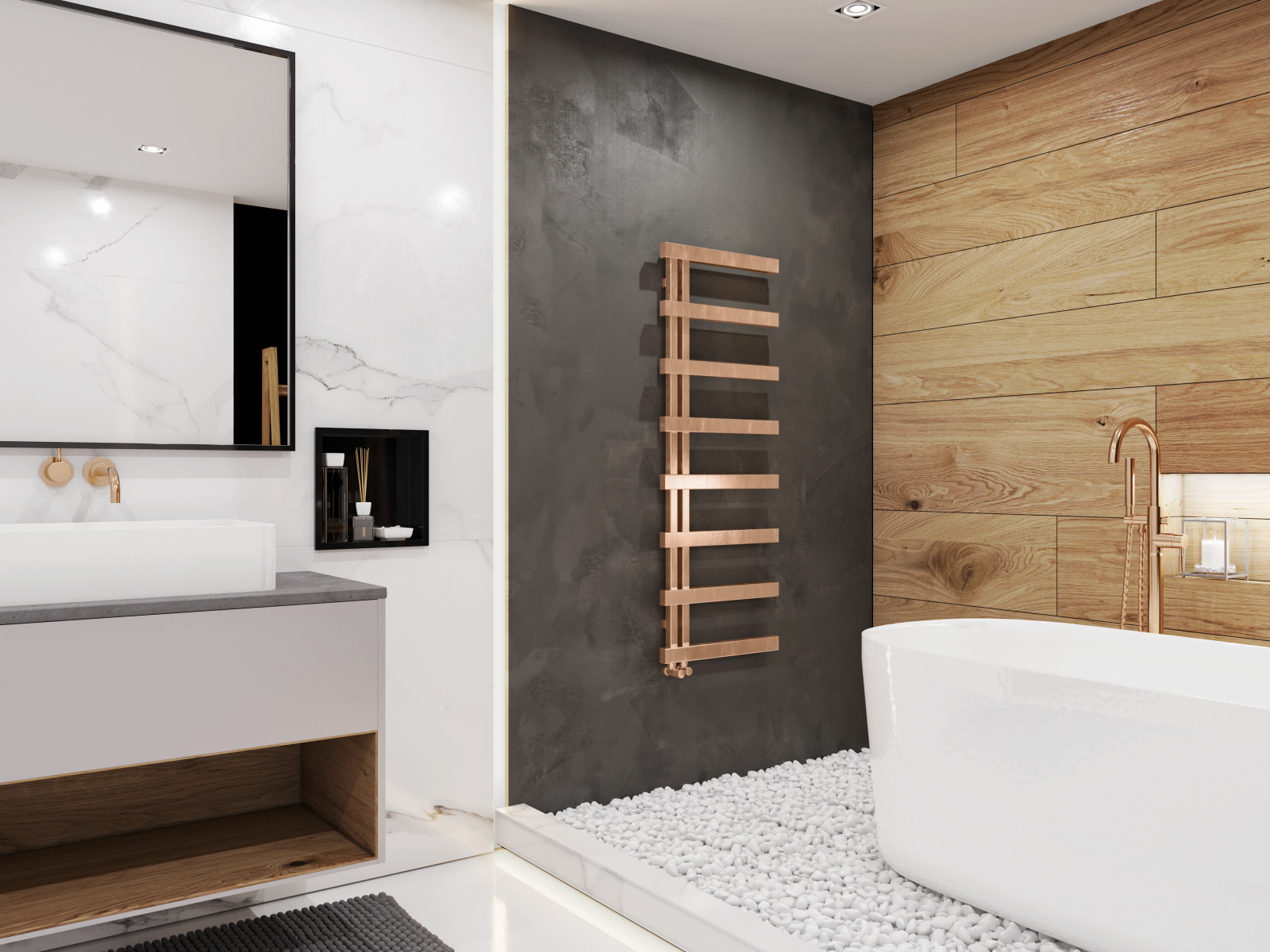 Rendering Zehnder Alban Decorative radiator 