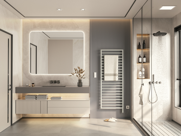 bathroom with Zehnder Subway 