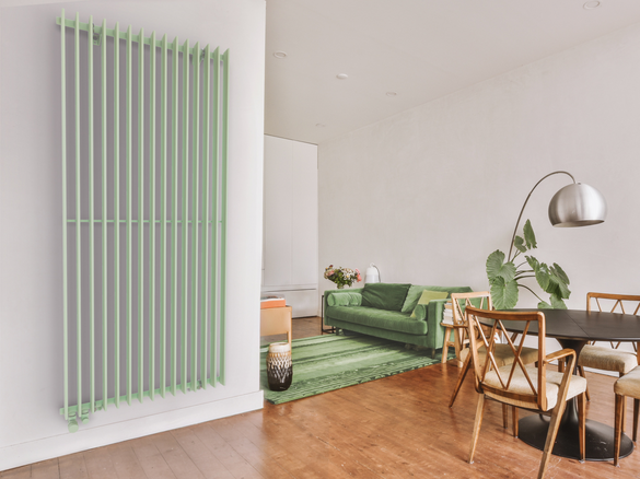 Stock Content Zehnder Excelsior Decorative radiator Front view