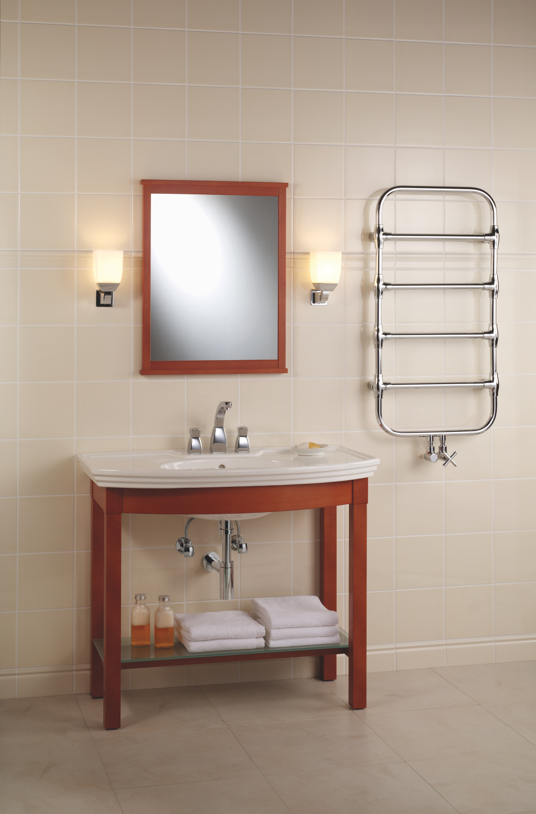 Rendering Zehnder Nobis Decorative radiator Front view