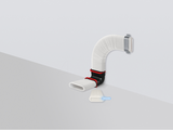 Rendering Zehnder ComfoTube flat 51 Comfortable indoor ventilation 3D view