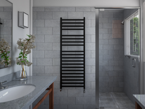 Rendering Zehnder Vision Decorative radiator Front view