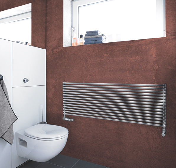 Rendering Zehnder Kleo Decorative radiator Front view