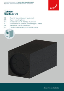 Zehnder_CSY_ComfoAir-70-MAN_square-mounting-block